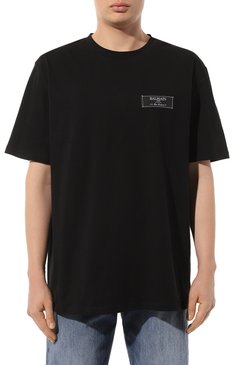 Хлопковая футболка BALMAIN, арт. BH0EG000/JB54, фото 3