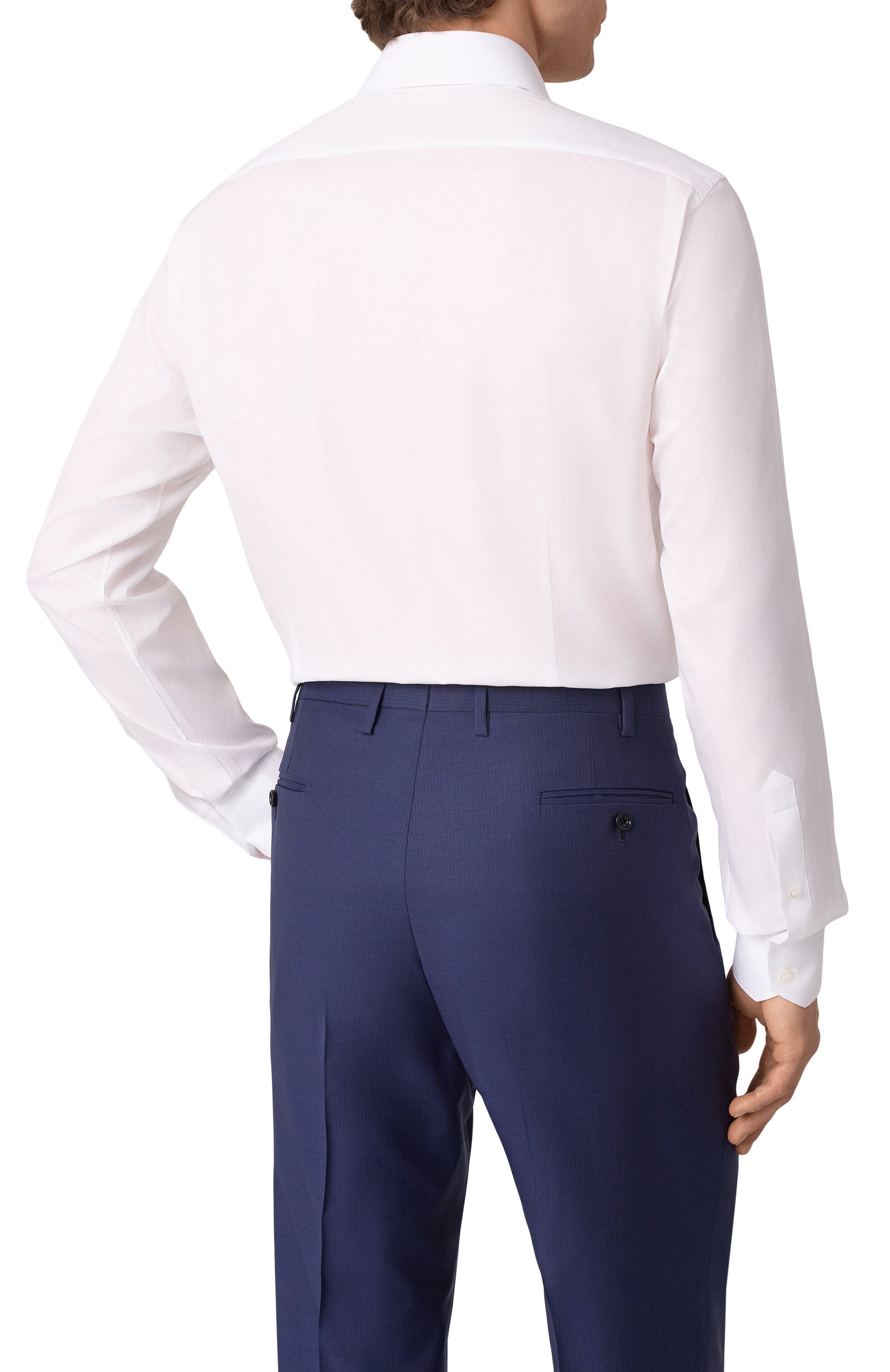 Хлопковая сорочка ZILLI, арт. CLAA01M010004802U, фото 4