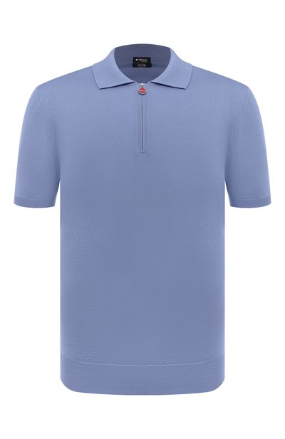 Мужская хлопковое поло KITON, арт. UMKX33ZK2