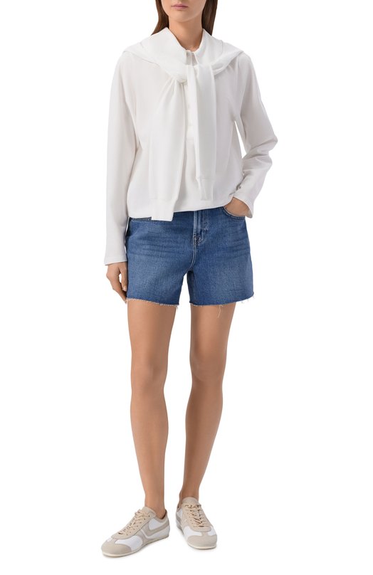 Джинсовые шорты Monroe 7 For All Mankind 7U900C65-EP1 Синий  7U900C65-EP1 Фото 2