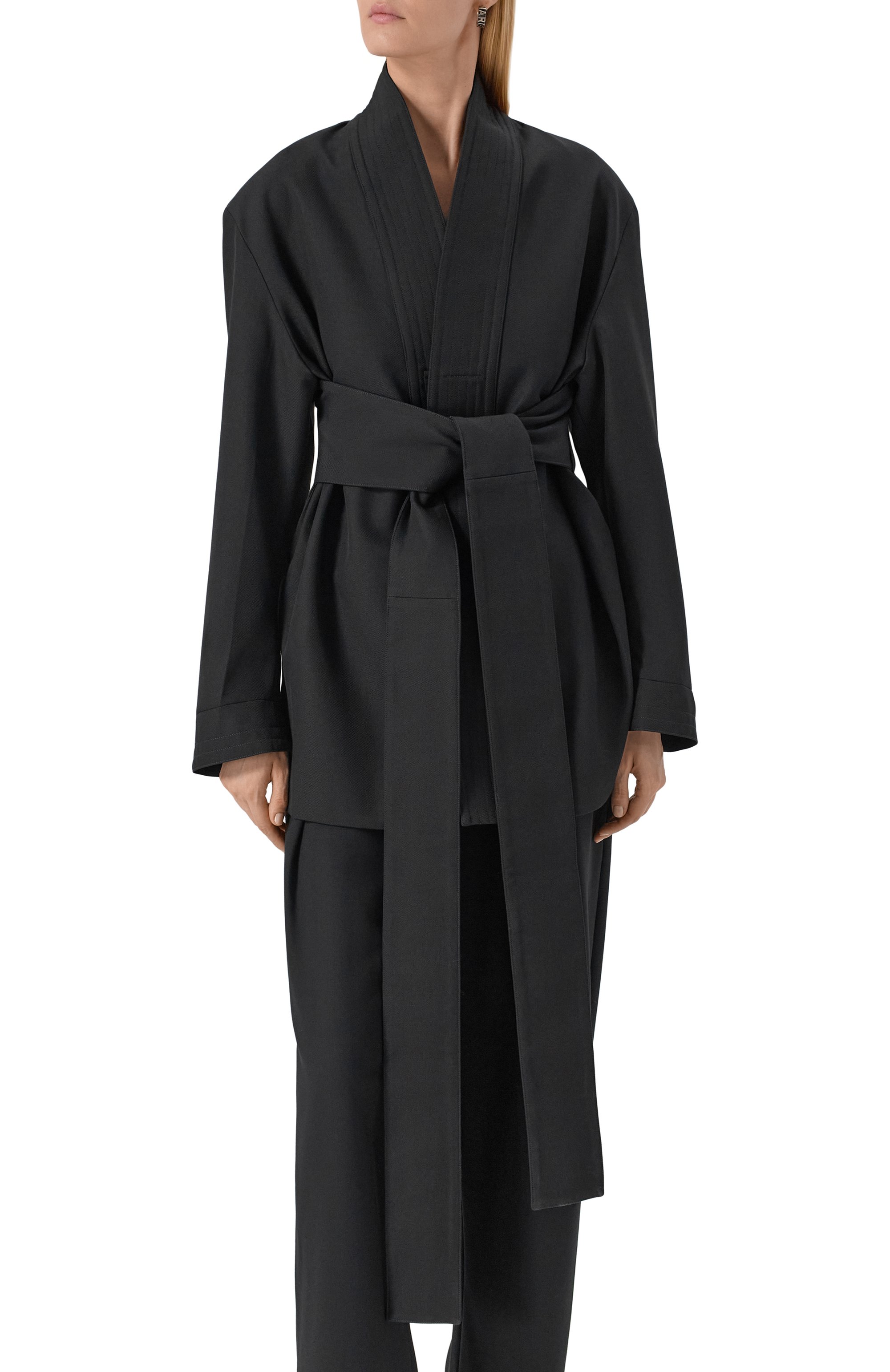 Шерстяное кимоно MORDECAI, арт. 25A96MRD29/L, фото 3