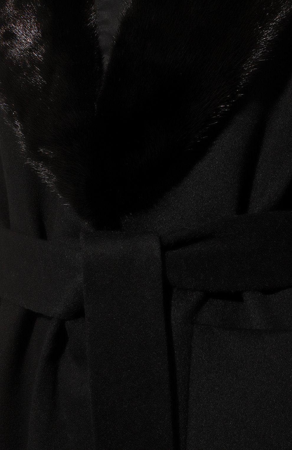 Пальто с воротником из меха норки SEVEN LAB, арт. SCP.20.900.364, фото 5