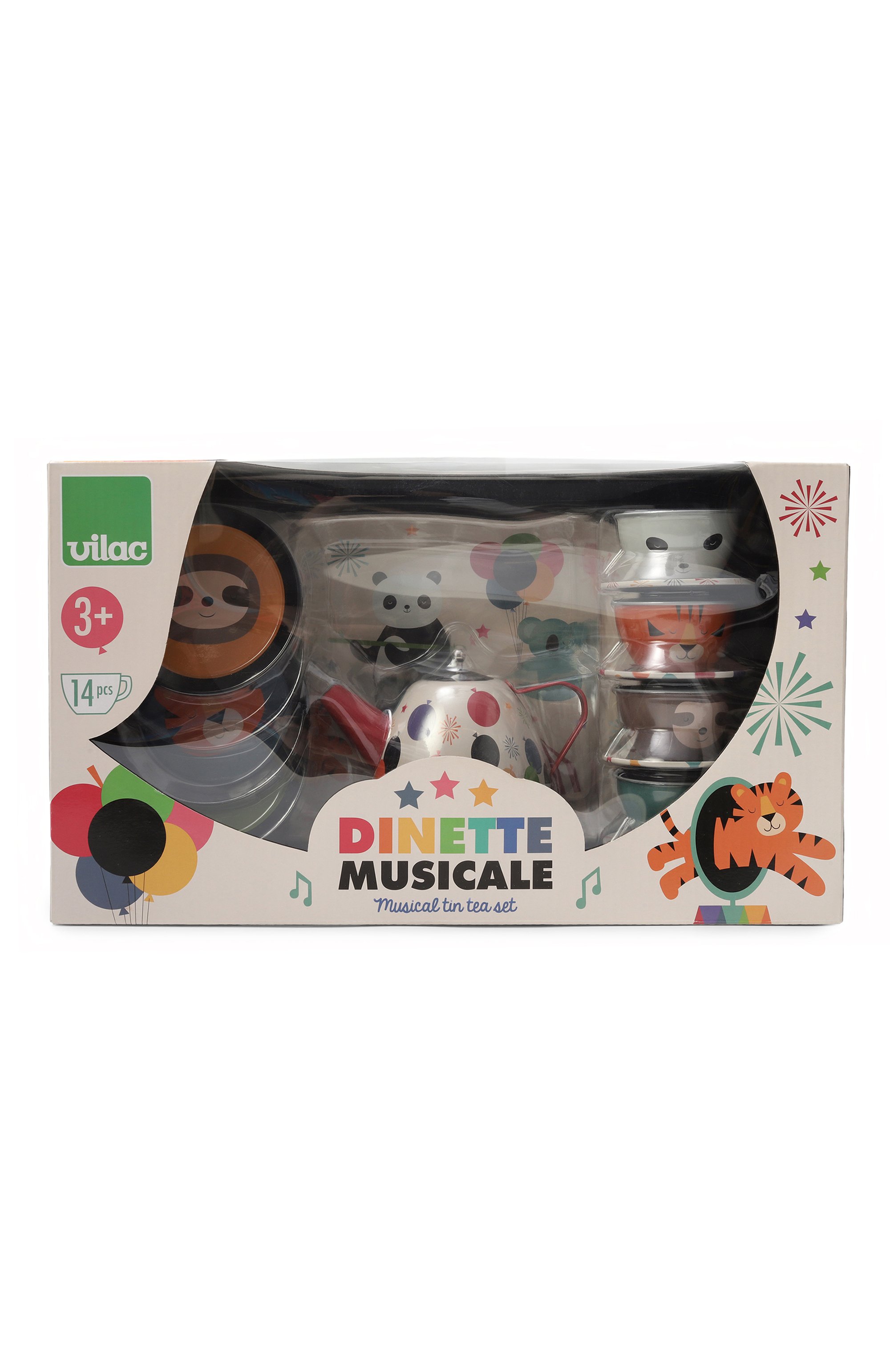 Музыкальный сервиз цирк vilac х andy westface VILAC, арт. 7402, фото 1