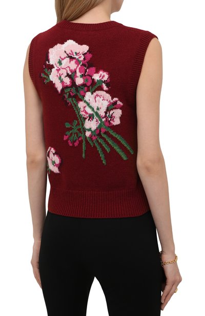 Шерстяной жилет GUCCI, арт. 663926/X1274, фото 4