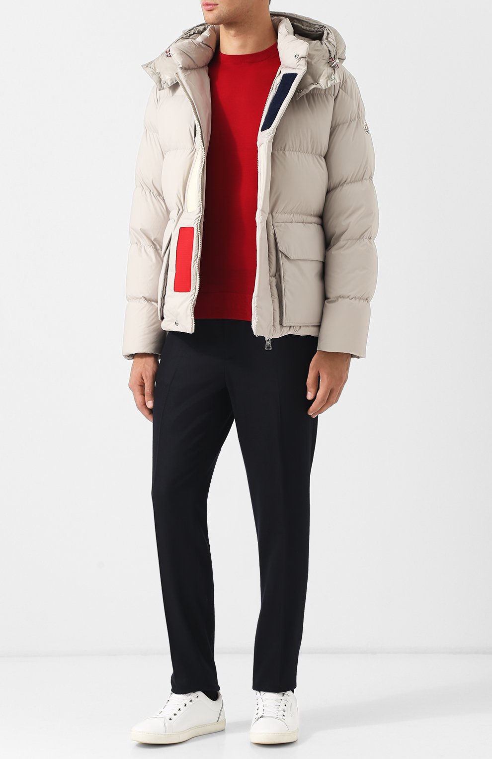 Пуховик glacier на молнии с капюшоном MONCLER, арт. D2-091-41337-85-549SM, фото 2