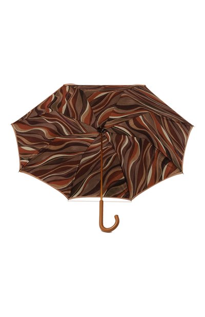 Зонт-трость PASOTTI OMBRELLI темно-бежевого цвета по цене 31550 руб., арт. 0MITD0 189/RAS0 9M078/5, фото 3 Зонт-трость PASOTTI OMBRELLI, арт. 0MITD0 189/RAS0 9M078/5, фото 3