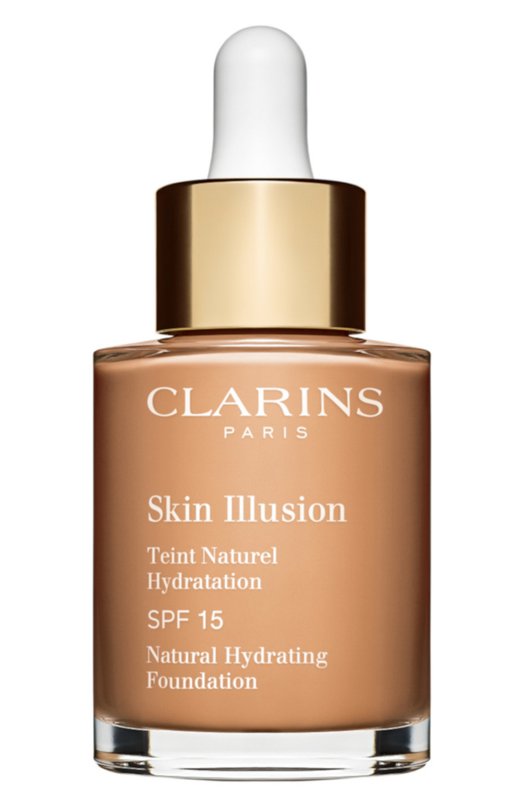 фото Увлажняющий тональный крем skin illusion spf15, 108.5 (30ml) clarins