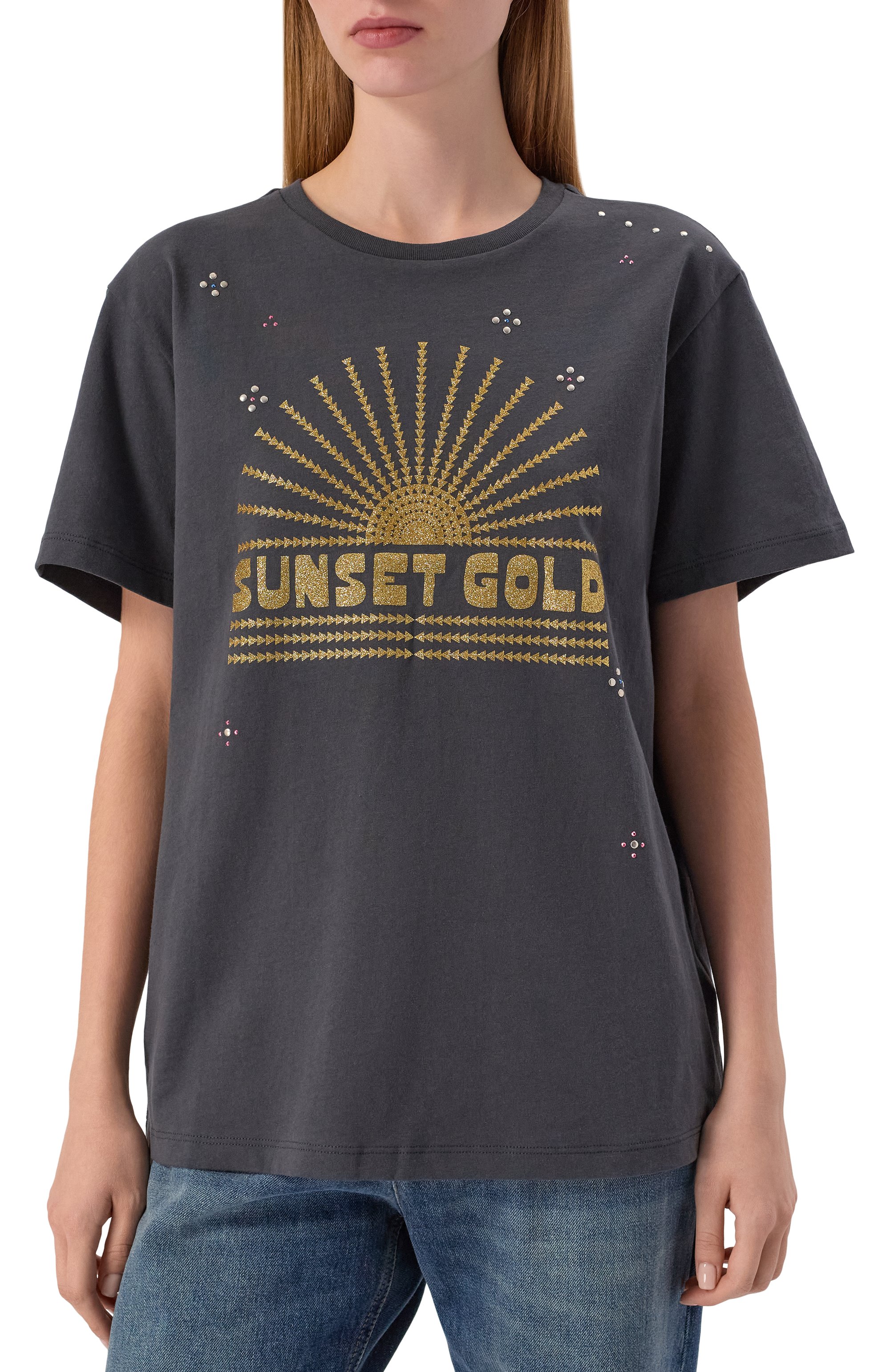 Хлопковая футболка MOTHER, арт. 8671-1574/A, фото 3