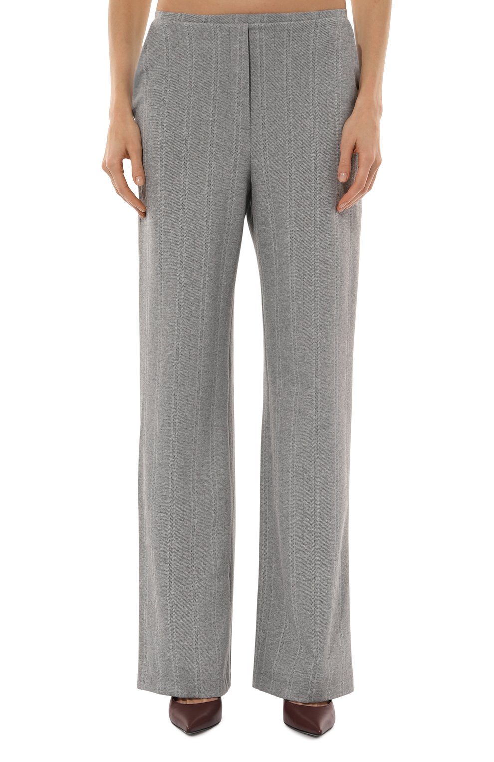 Брюки из вискозы PE серого цвета по цене 13040 руб., арт. РЕFW24/25-7.1.63.4, фото 3 Брюки из вискозы PE, арт. РЕFW24/25-7.1.63.4, фото 3