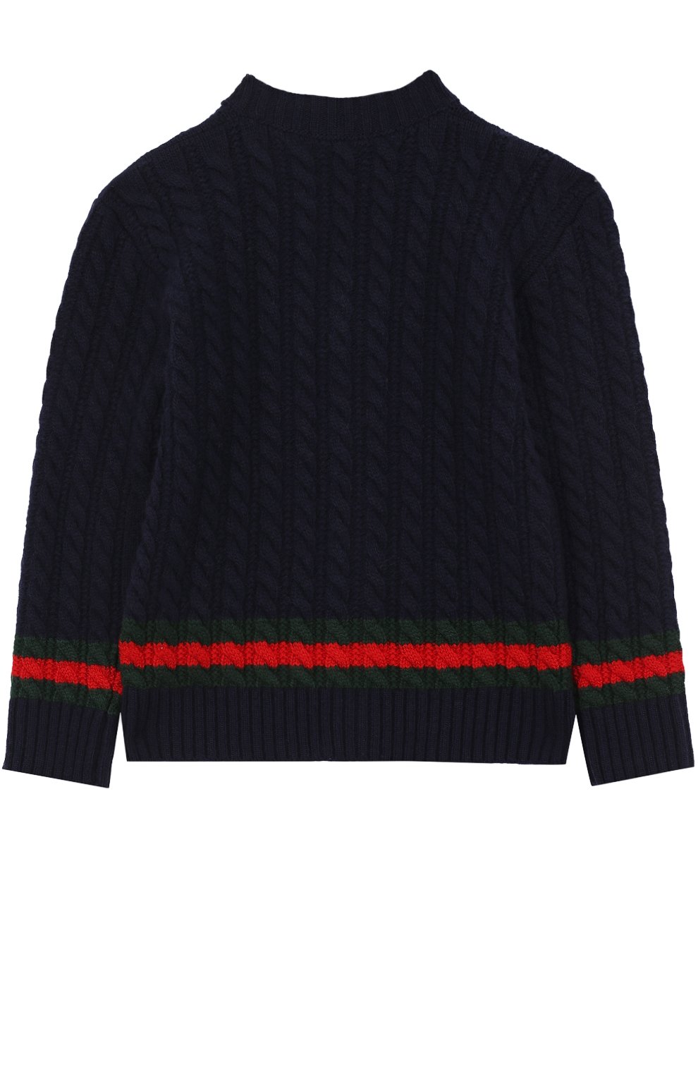 Шерстяной свитер с v-образным вырезом и вышивкой GUCCI, арт. 475587/X1495, фото 2