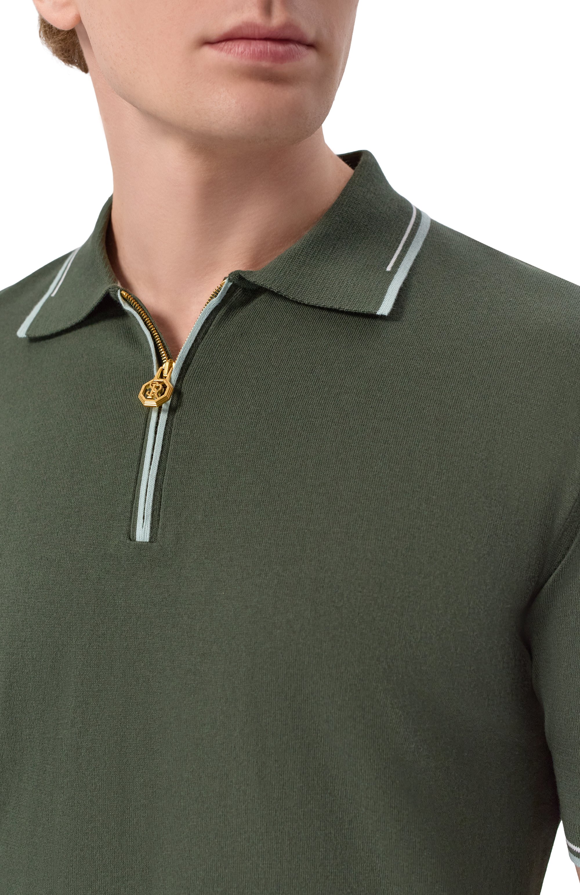 Хлопковое поло STEFANO RICCI, арт. K313051P31/F26146, фото 5