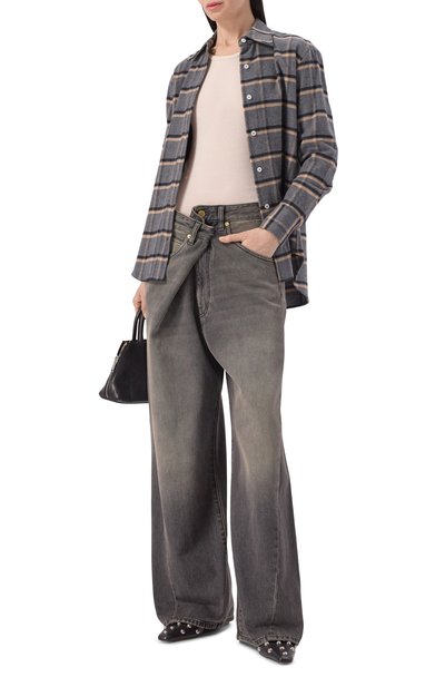 Хлопковая рубашка ACADEMIA, арт. SILVY/75DM1/BL0USE, фото 2