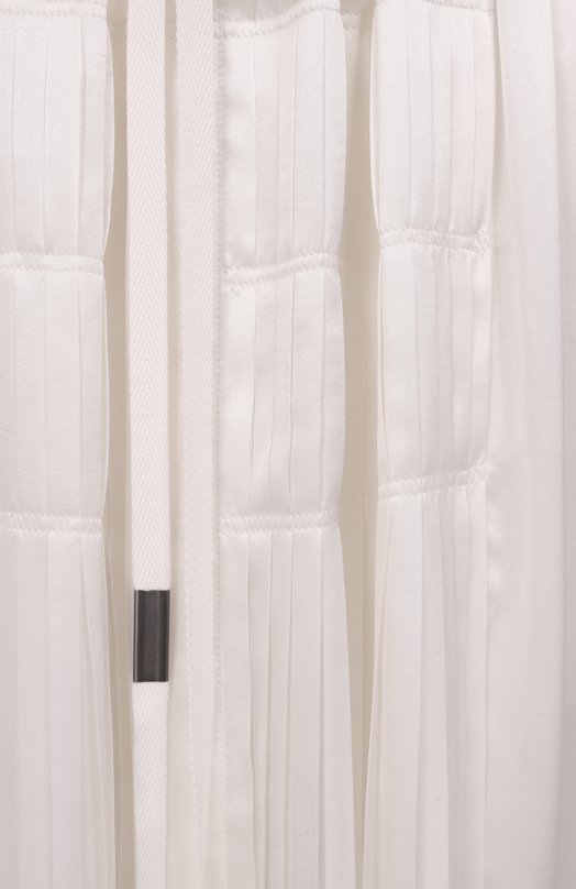 Шелковая юбка Ann Demeulemeester B0012795/FA624 Белый  B0012795/FA624 Фото 6