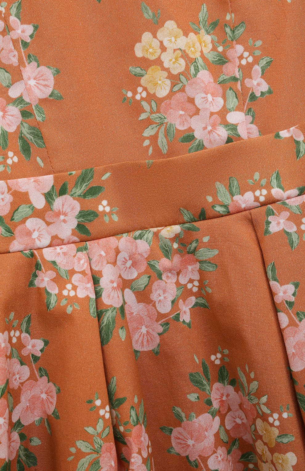 Хлопковое платье ULYANA SERGEENKO коричневого цвета по цене 90000 руб., арт. ABM005KD23P (0191б23), фото 3 Хлопковое платье ULYANA SERGEENKO, арт. ABM005KD23P (0191б23), фото 3