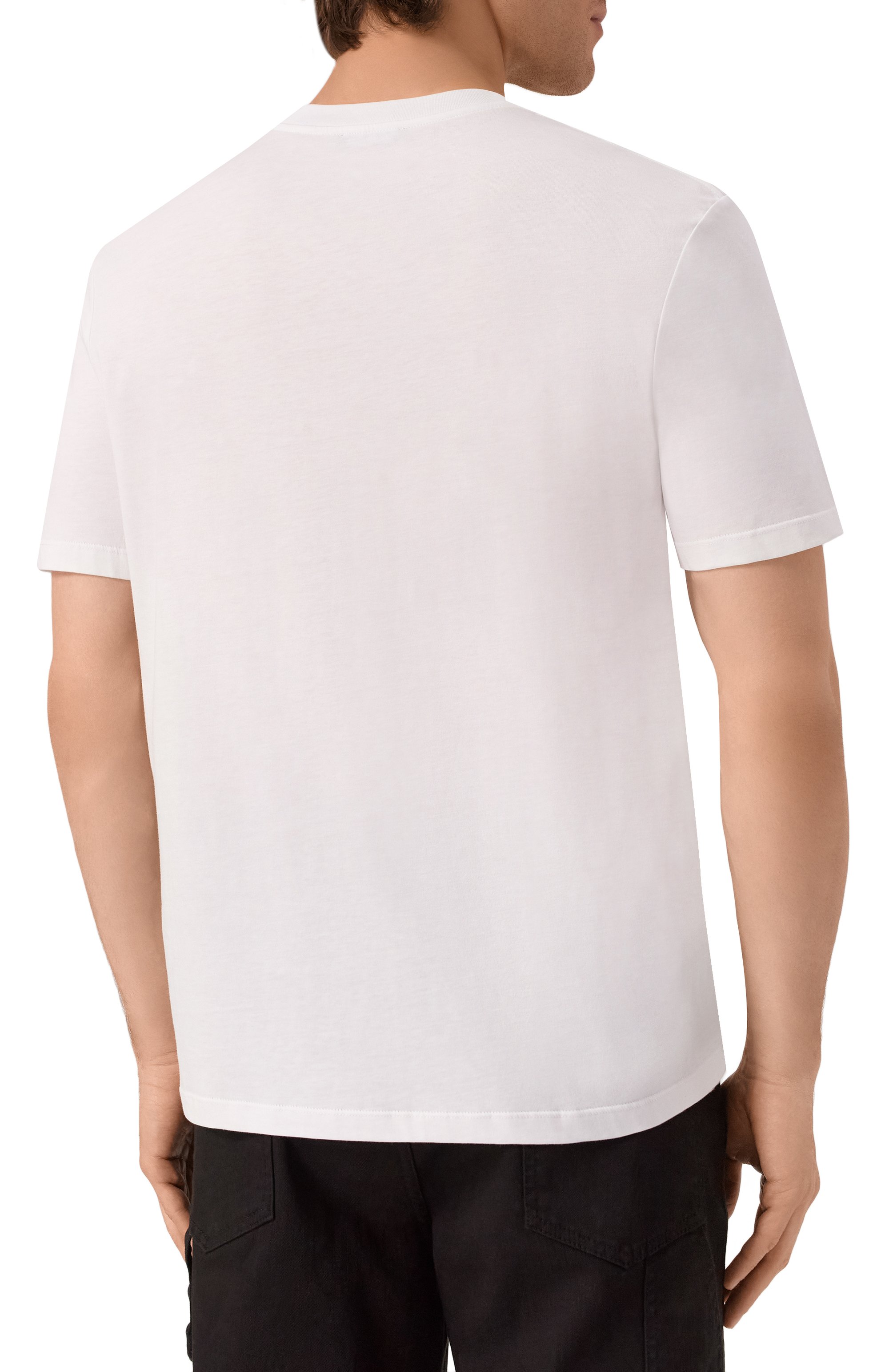 Хлопковая футболка BALMAIN, арт. FH1EG000/BB73, фото 4