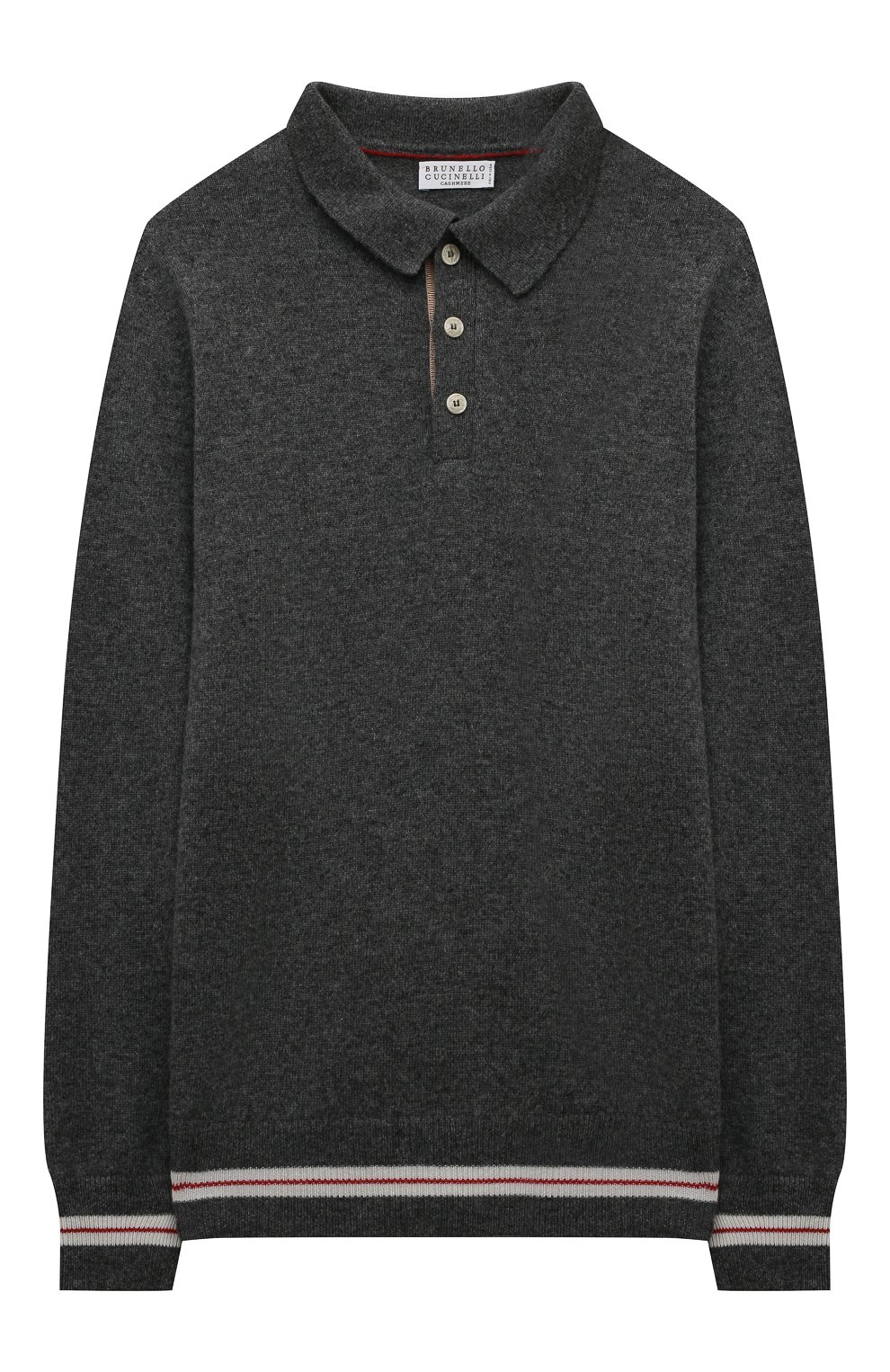 Поло из шерсти и кашемира BRUNELLO CUCINELLI, арт. B36M12205C, фото 1