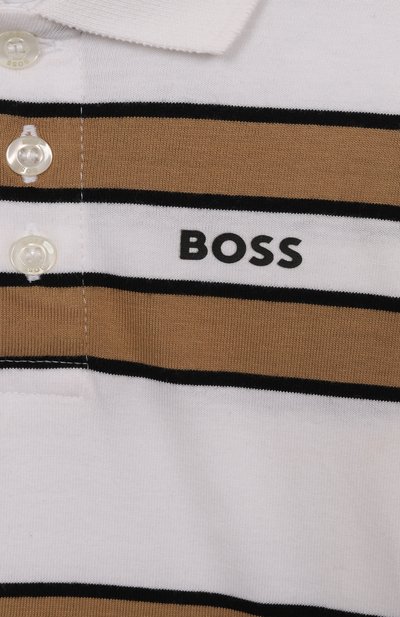 Хлопковое поло BOSS, арт. J51278/9M-18M, фото 3