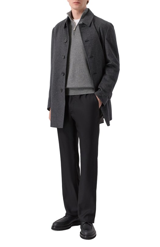 Брюки из кашемира и шелка MVST M25.1MM.T413/775 Чёрный  M25.1MM.T413/775 Фото 2