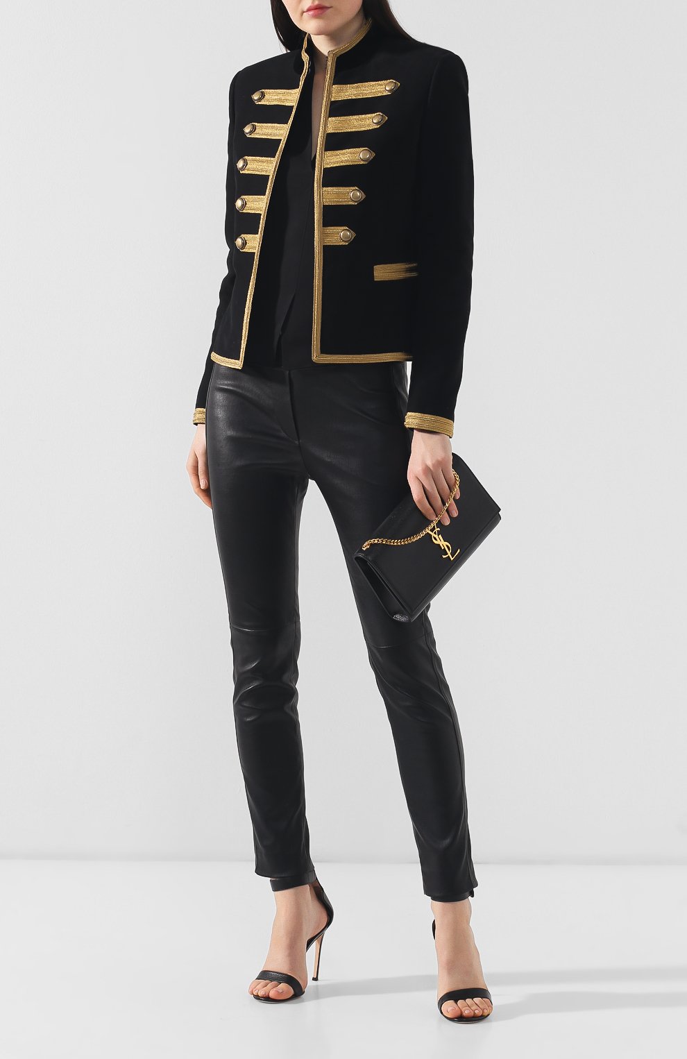 Сумка monogram medium SAINT LAURENT, арт. 364021/B0W0J, фото 2