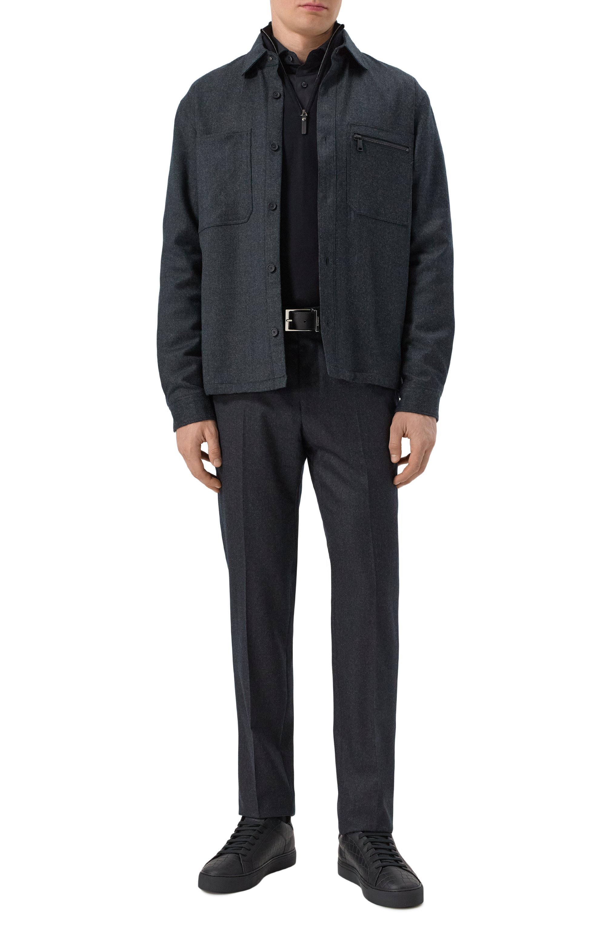 Кожаные кеды essence HIDE AND JACK, арт. EIBKLBLKBLK, фото 2