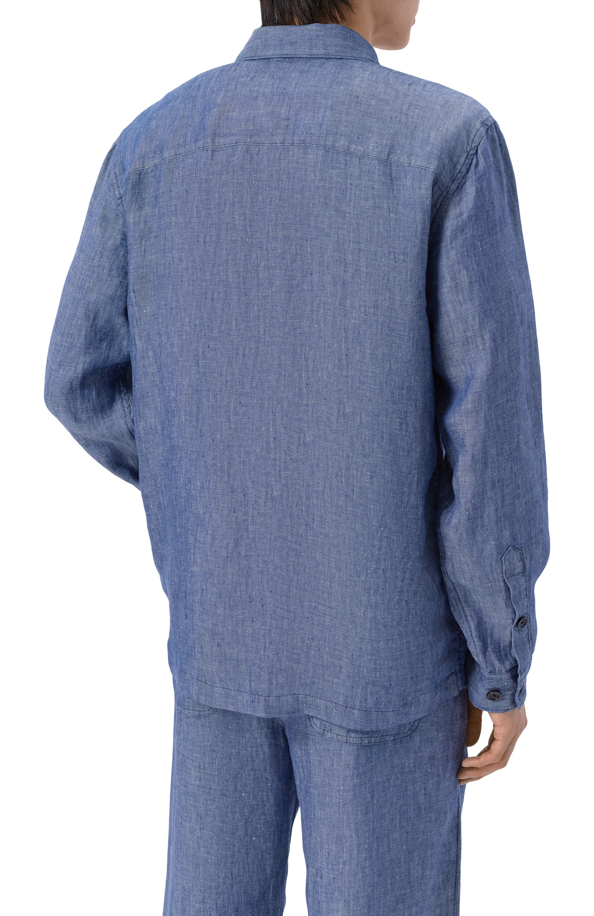 Льняная рубашка 120% LINO, арт. 33AL2M89SP/D876/100, фото 4