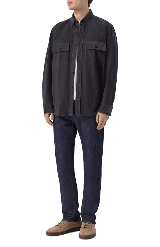 Вельветовая рубашка Bogner 58741151 Чёрный  58741151 Фото 2