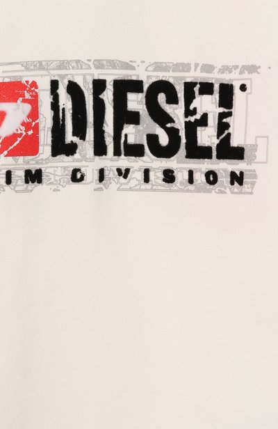 Хлопковый свитшот DIESEL, арт. J02973/KYAVF, фото 3