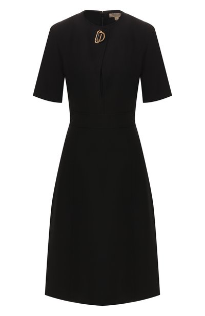 Женское платье из смеси шелка и шерсти BURBERRY, арт. 8007399