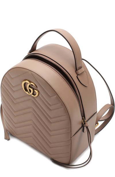 Рюкзак gg marmont GUCCI бежевого цвета по цене 114000 руб., арт. 476671/DTDHD, фото 4 Рюкзак gg marmont GUCCI, арт. 476671/DTDHD, фото 4