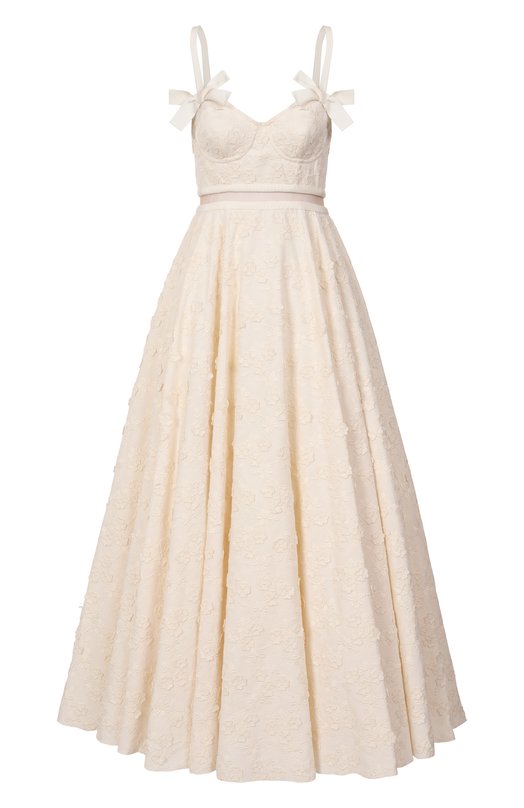 Платье Giambattista Valli 25SSPVTE5170-24EMB Кремовый 25SSPVTE5170-24EMB