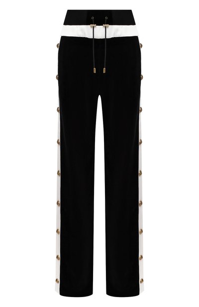Женские хлопковые брюки BALMAIN, арт. UF15362/J076