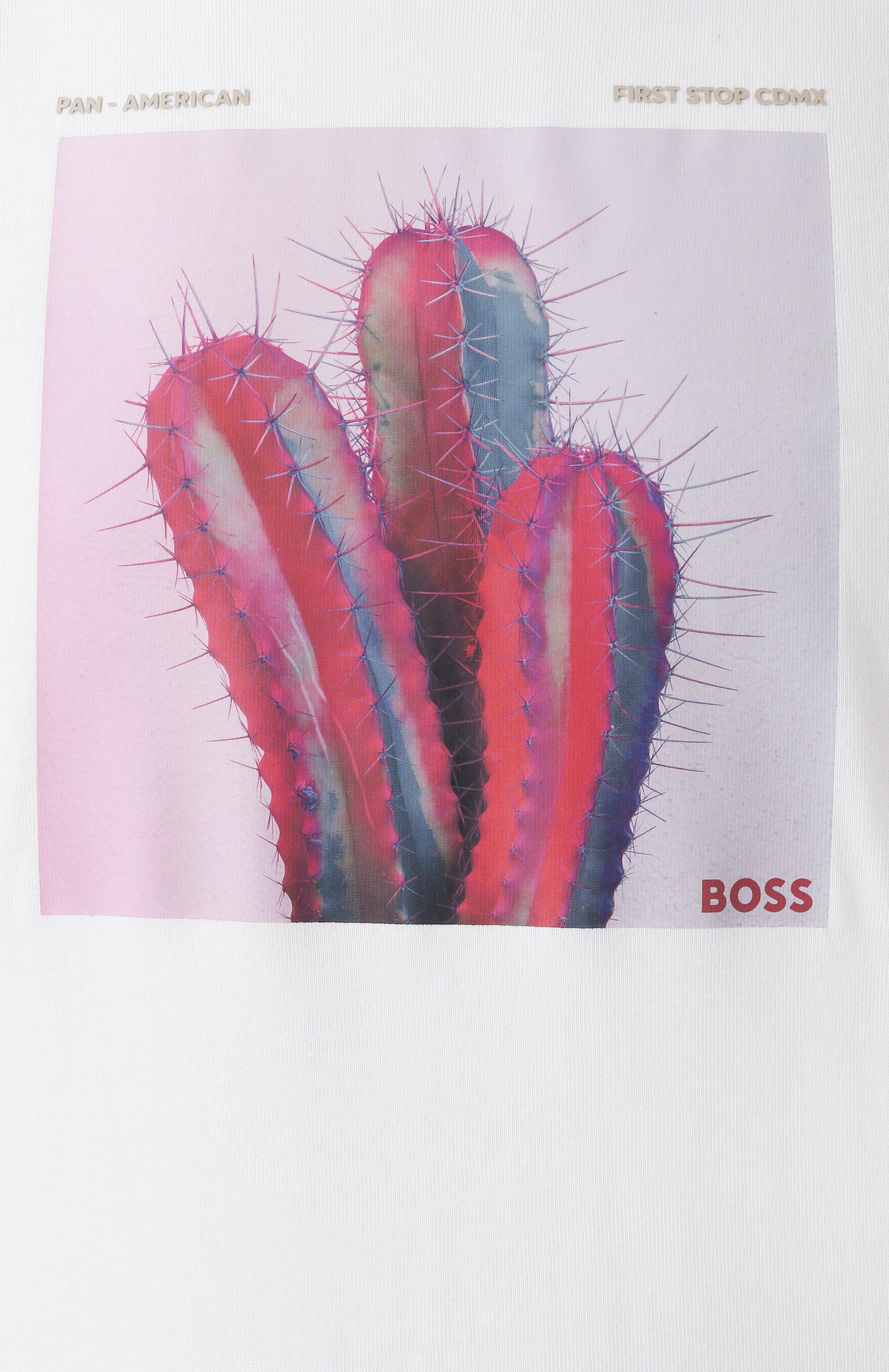 Хлопковая футболка BOSS ORANGE, арт. 50535079, фото 6