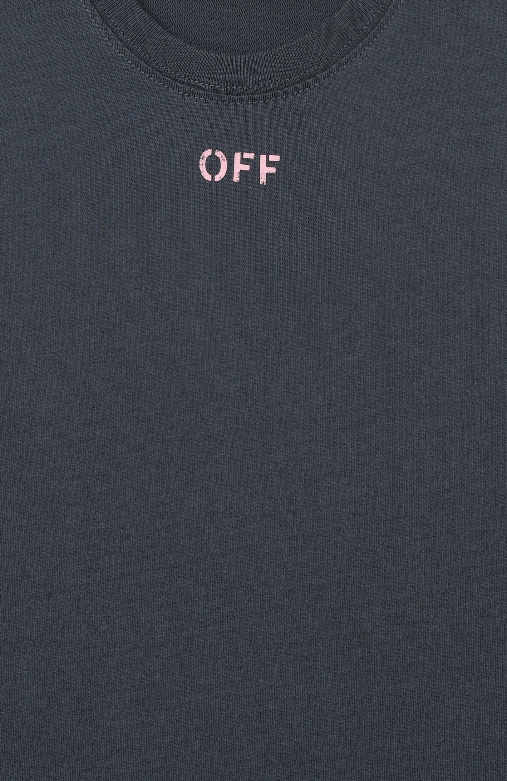 Хлопковая футболка OFF-WHITE, арт. 0GAA001F26JER0034_001, фото 3
