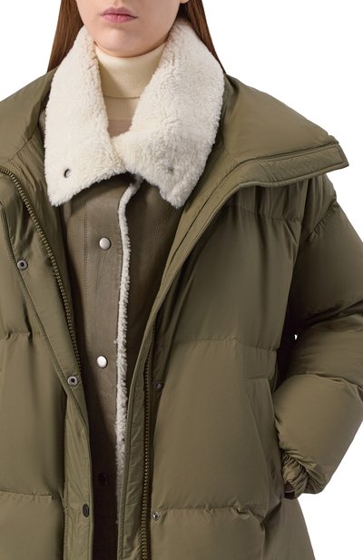 Пуховик с отделкой из овчины YVES SALOMON, арт. M02380/J04W, фото 5