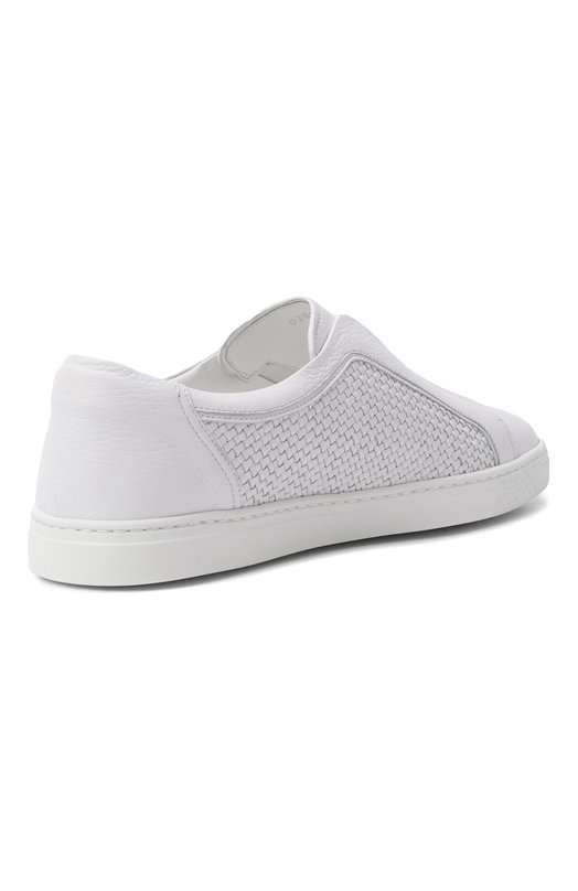 Кожаные кеды Zilli H0208DM1961VSTZ01 Белый  H0208DM1961VSTZ01 Фото 4