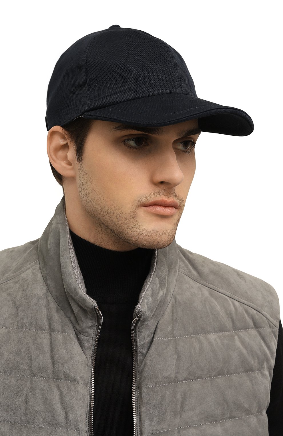 Хлопковая бейсболка CORTIGIANI, арт. 711011, фото 2