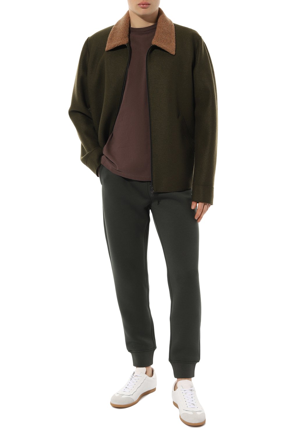 Хлопковая футболка MC2 SAINT BARTH темно-коричневого цвета по цене 7420 руб., арт. STBM/ARN0TT/00339E, фото 2 Хлопковая футболка MC2 SAINT BARTH, арт. STBM/ARN0TT/00339E, фото 2