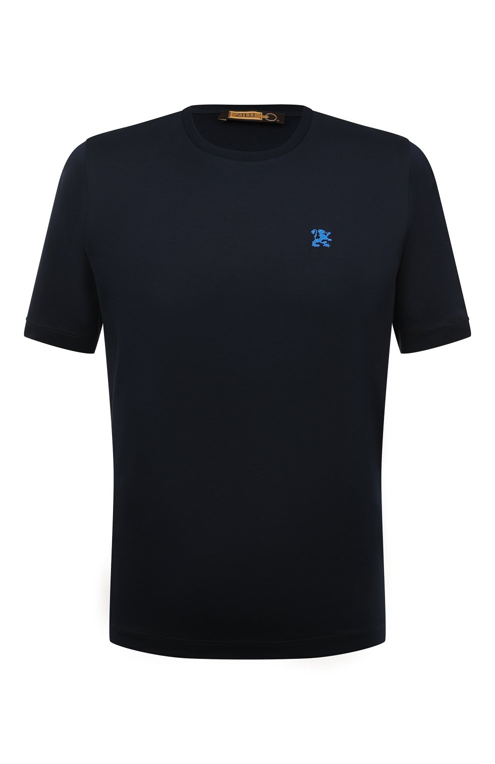 Хлопковая футболка ZILLI, арт. MBZ-NT510-MICR1/MC01, фото 1