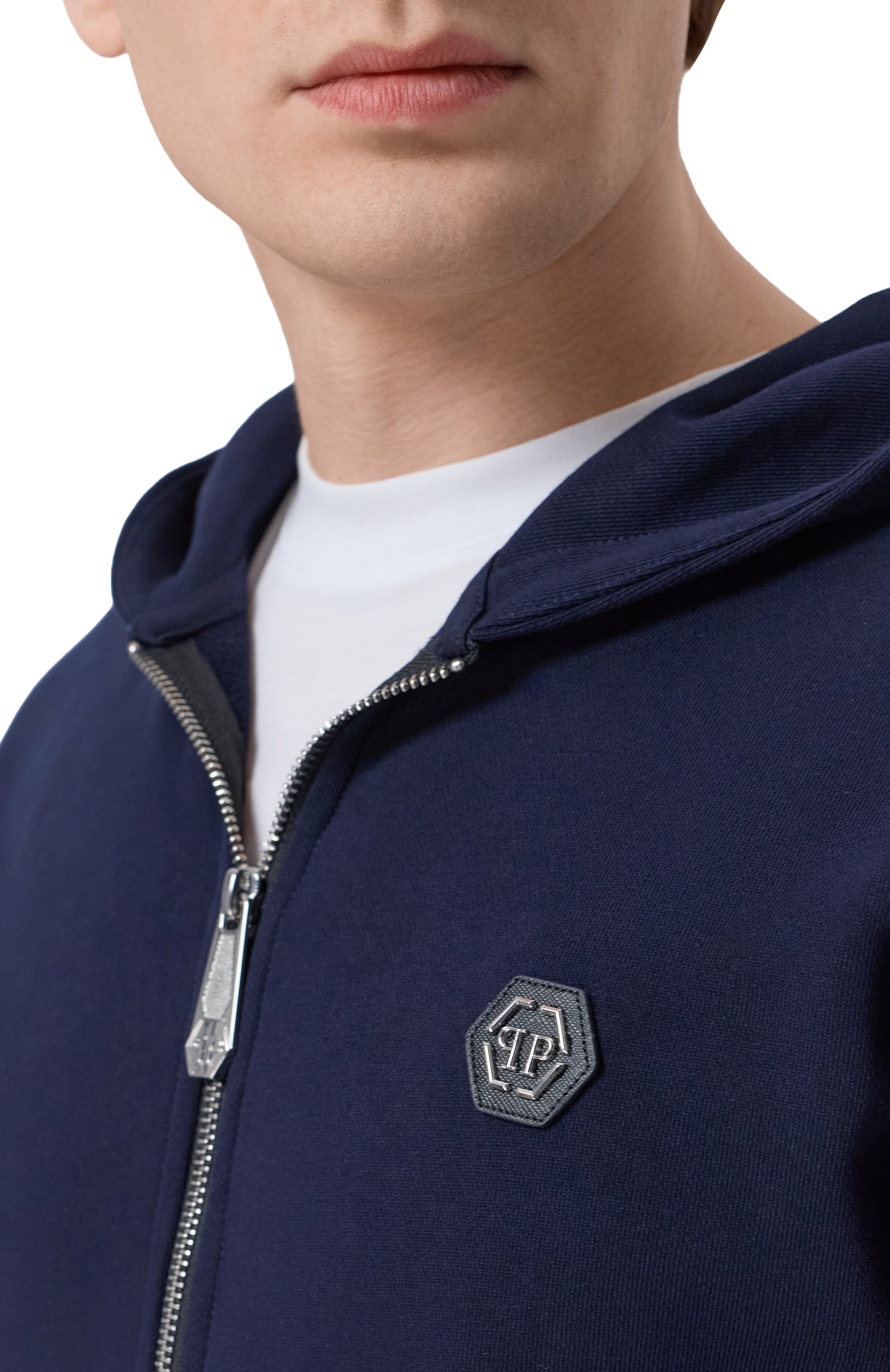 Хлопковая толстовка PHILIPP PLEIN, арт. SAFC MJB3928 PTE180N, фото 5