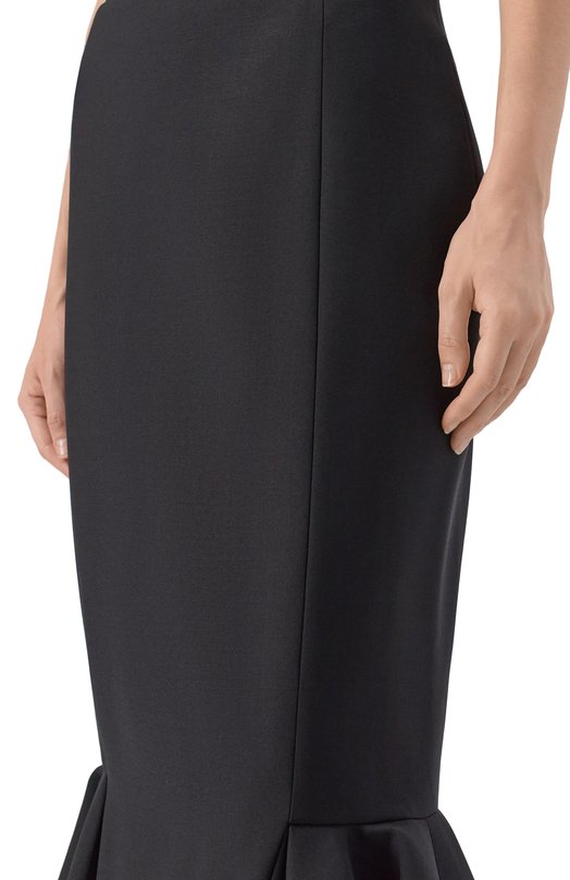 Шерстяная юбка Shervarli SK-25-0018 Чёрный  SK-25-0018 Фото 5