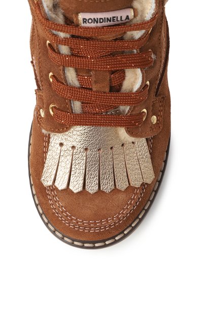 Замшевые ботинки RONDINELLA, арт. 12296-1C/24-27, фото 4