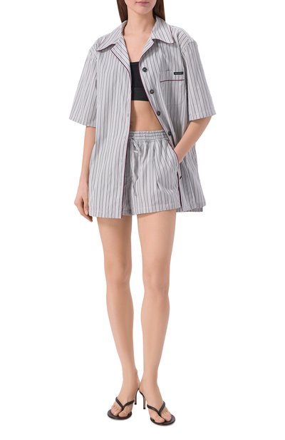 Женская хлопковая рубашка DOLCE & GABBANA, арт. F5U31T/FR51X