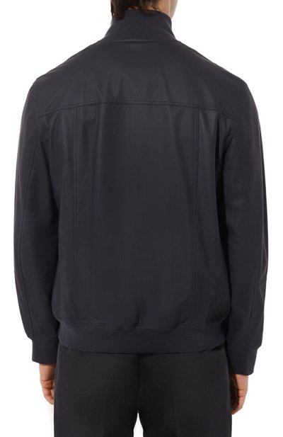 Кожаный бомбер BRUNELLO CUCINELLI, арт. MPJER1988, фото 4