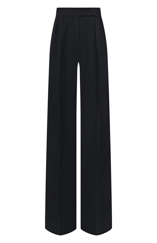 Шерстяные брюки Max Mara 0RI Чёрный 0RI