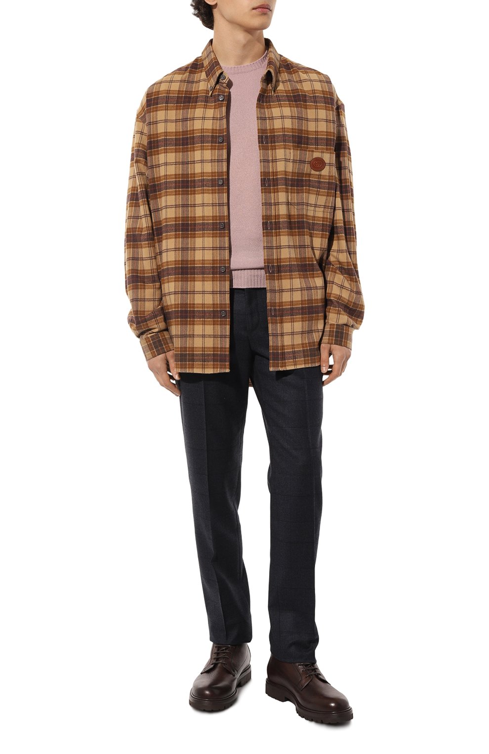 Кожаные ботинки BRUNELLO CUCINELLI, арт. MZUCRB2222, фото 2