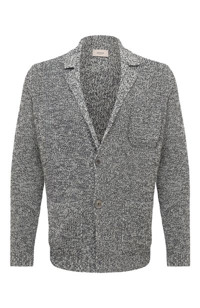 Мужской кардиган из кашемира и хлопка AGNONA, арт. KX02U18E/1T07M8E