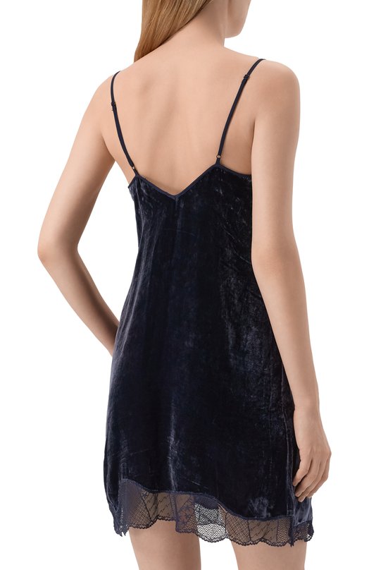 Бархатное платье Zadig and Voltaire WWDR02561 Синий  WWDR02561 Фото 3