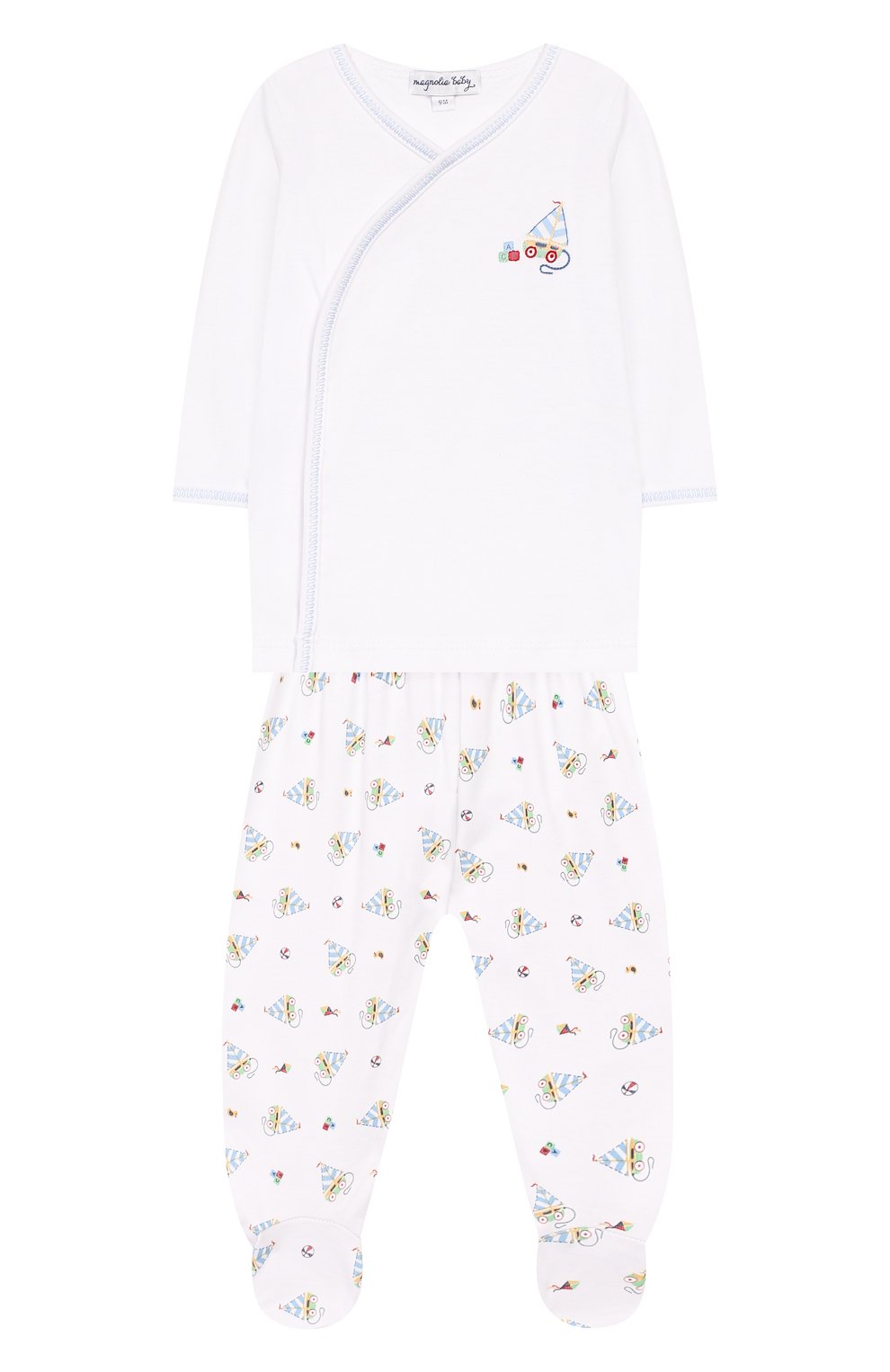 Комплект из распашонки и ползунков MAGNOLIA BABY, арт. 837-734P-LB, фото 1