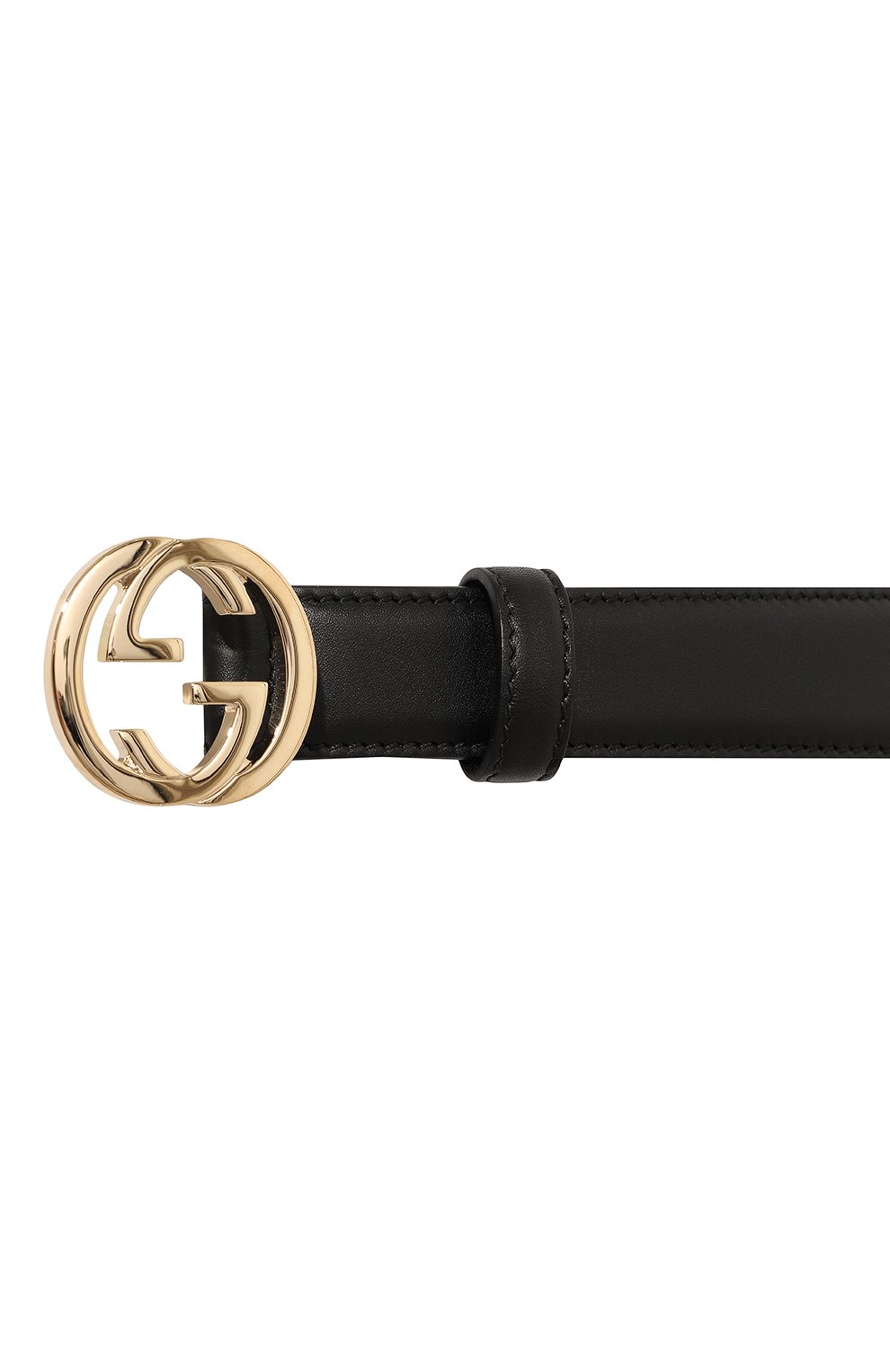 Кожаный ремень GUCCI черного цвета по цене 50400 руб., арт. 370717 AP00G, фото 4 Кожаный ремень GUCCI, арт. 370717 AP00G, фото 4