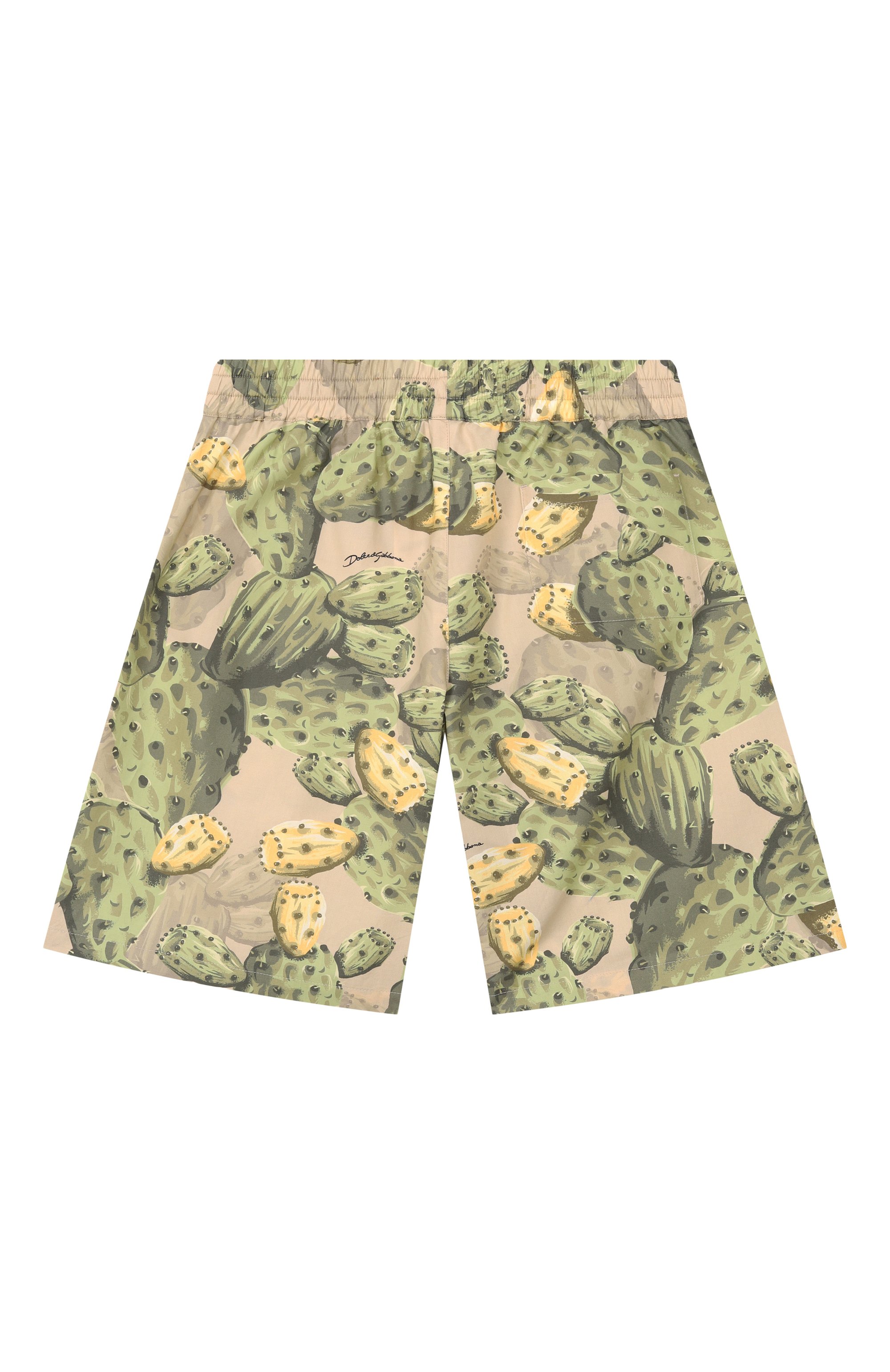 Хлопковые шорты DOLCE & GABBANA, арт. L43Q54/HS5UD_001, фото 2